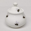 Bumble Bees Fine Bone China Lidded Sugar Bowl