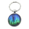 Promotech Sky Polar Light Keychain - Flat Keychain Made of