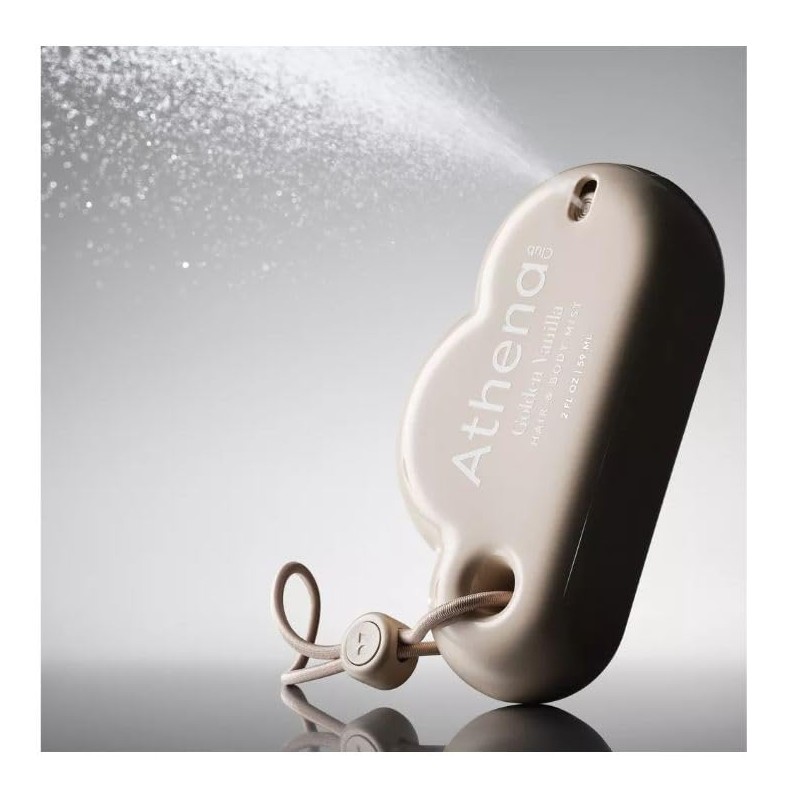 Athena Club Bruma para Cabello y Cuerpo Mini, Vainilla Dorada,