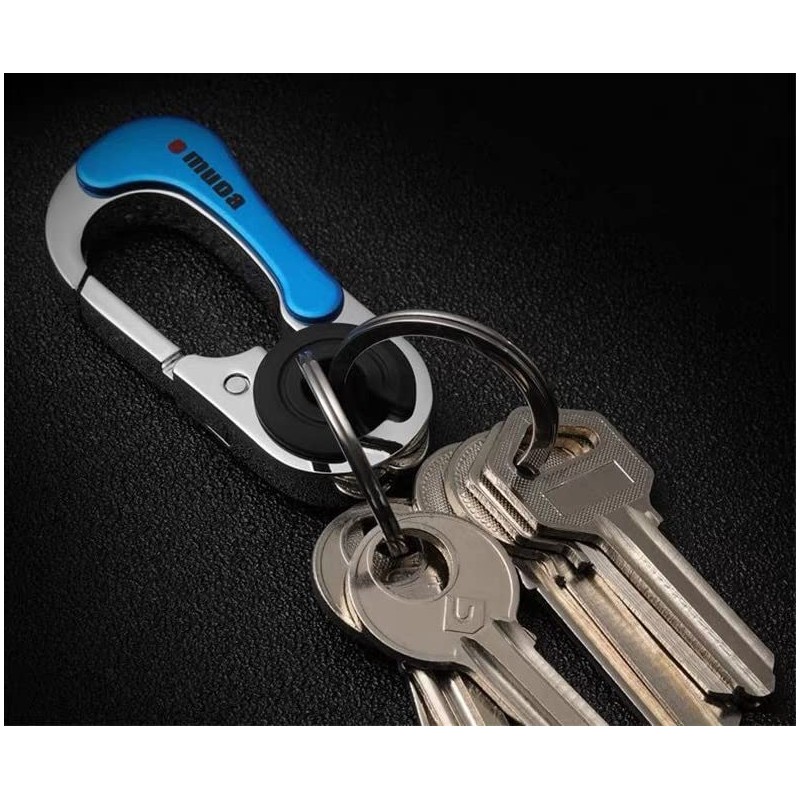 AIXUAN Keyring: Stylish Metal Key Holder, Easy Attachment and Loss