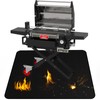 Foreverup Fire Pit Mat, 122CM Fireproof Mat, Grill Mat for
