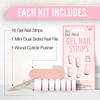 Ardell Nail Addict Semi Cured Gel Nail Strips - Blushing