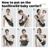 Baby Sling Carrier, Adjustable Baby Carrier, Adjustable Sling Easy Toddler