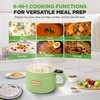 NutriChef 1.6 QT Portable Electric Rice Cooker & Lunch Maker