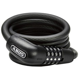 ABUS, 6512C Unisex Adulto, Black, 180 cm