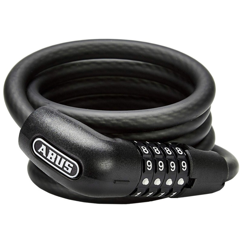 ABUS, 6512C Unisex Adulto, Black, 180 cm