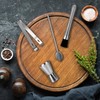 RUCUDIM Stainless Steel Cocktail Muddler with Cocktail Spoon, Bartender Set,