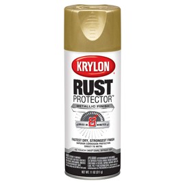 Krylon K06930000 Rust Protector Metallic Paint, Gold