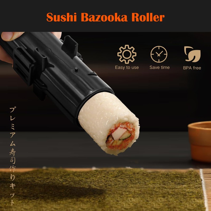SmileTools Sushi Making Kit, 30 in 1 Sushi Kit with