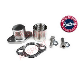ARSPORT Exhaust Adaptor Male & Female 1" Flange Compatible for: Predator Max 459 DuroMa XP16HPE 420cc, DuroMa XP18HPE 457cc