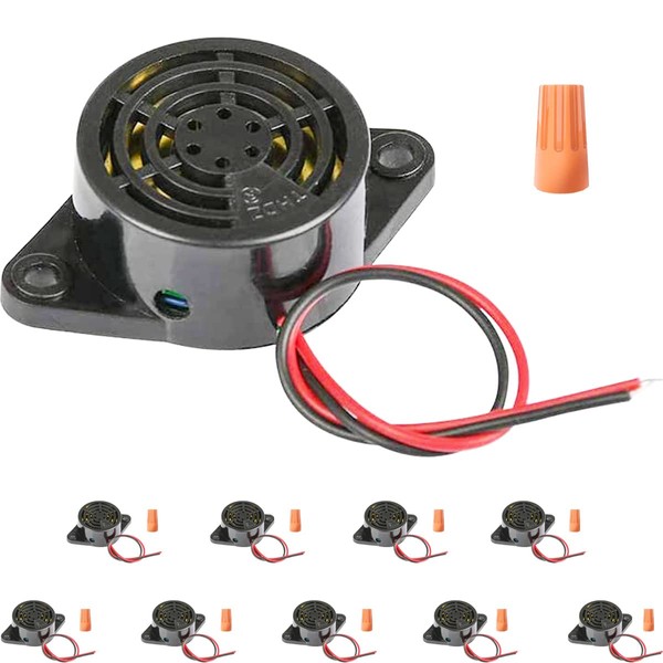 DAOKAI Electronic Buzzer Alarm 3-24V Active Buzzer High Decibel Continuous