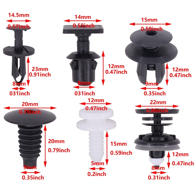 Doo Engy Car Door Panel Attachment Clips Holder Interior Trim