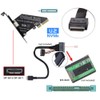 xiwai PCI-Express 4.0 4X to Oculink 4X SFF-8612 SFF-8611 Host