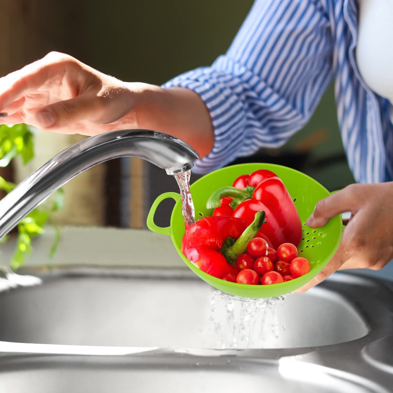 Meadow Lane Goods 6-Inch, 3 Cup Personal Colander With Dual