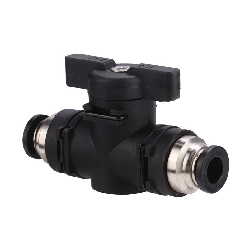 ANKROYU 2-Way Airs Flows Control, Plastic CO2 Regulator Manual On/Off