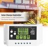 PWM Intelligent Solar Charge Controller Regulator LCD Display USB Output