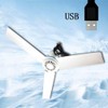 Yipgou 5V USB Ceiling Fan 19.7inch Portable USB Fan Mini