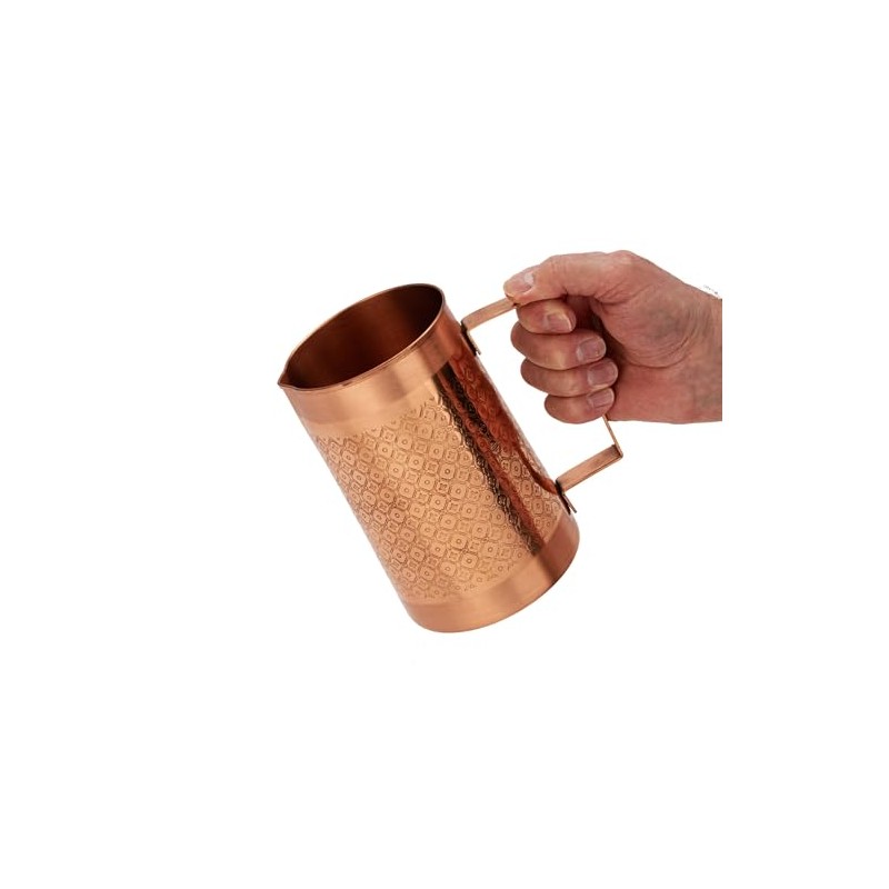 NKlaus Mosaic Copper Jug 1500 ml - Pure Copper (100%)