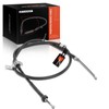 A-Premium Rear Driver Side Parking Brake Cable Assembly Compatible with