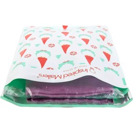 U Pack N Ship (25) 10x13 Designer Christmas Poly Mailers Christmas Gnomes Shipping Envelopes