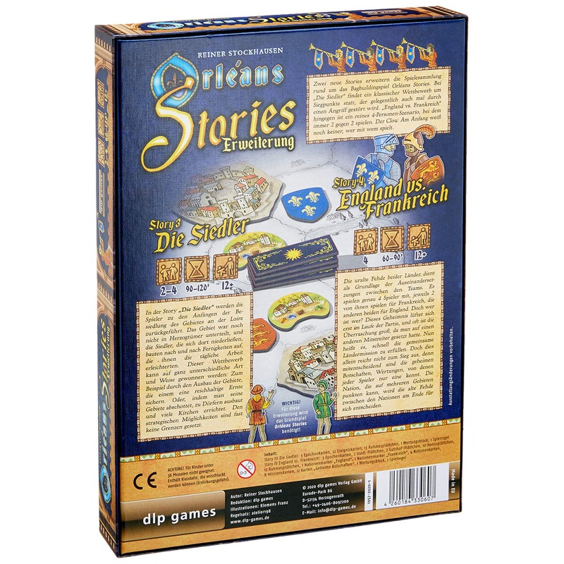 dlp Games 1057 - Orléans Stories 3 & 4 [Expansion]
