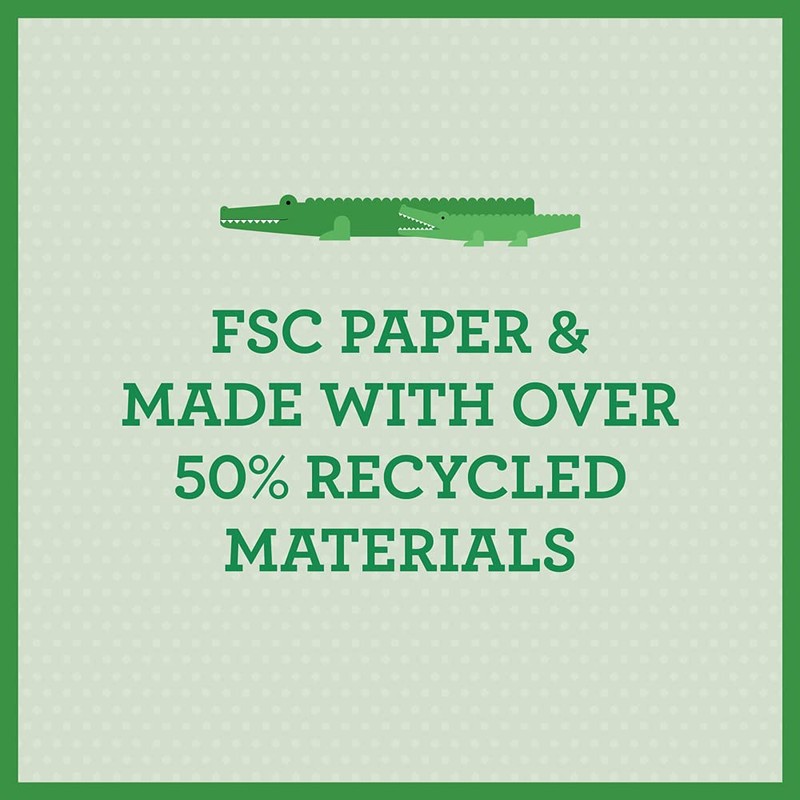 Petit Collage Wild Animals Puzzle Blocks