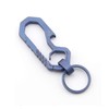 FEGVE Titanium Keychain Key Holder Quick Release Keychain Buckle Bottle