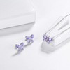 Aurora Tears Purple Butterfly Jewellery Sets Women 925 Sterling Silver