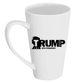 Trump 45th President 17 oz Tall Latte Mug