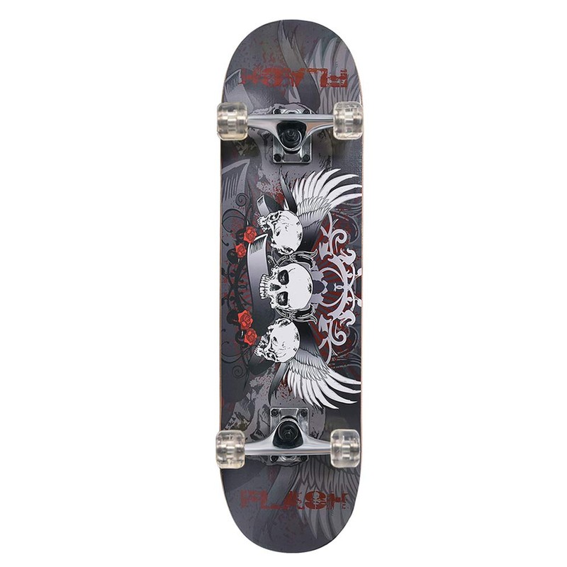 ChromeWheels 31 inch Skateboard Double Kick Skate Board Cruiser Longboard