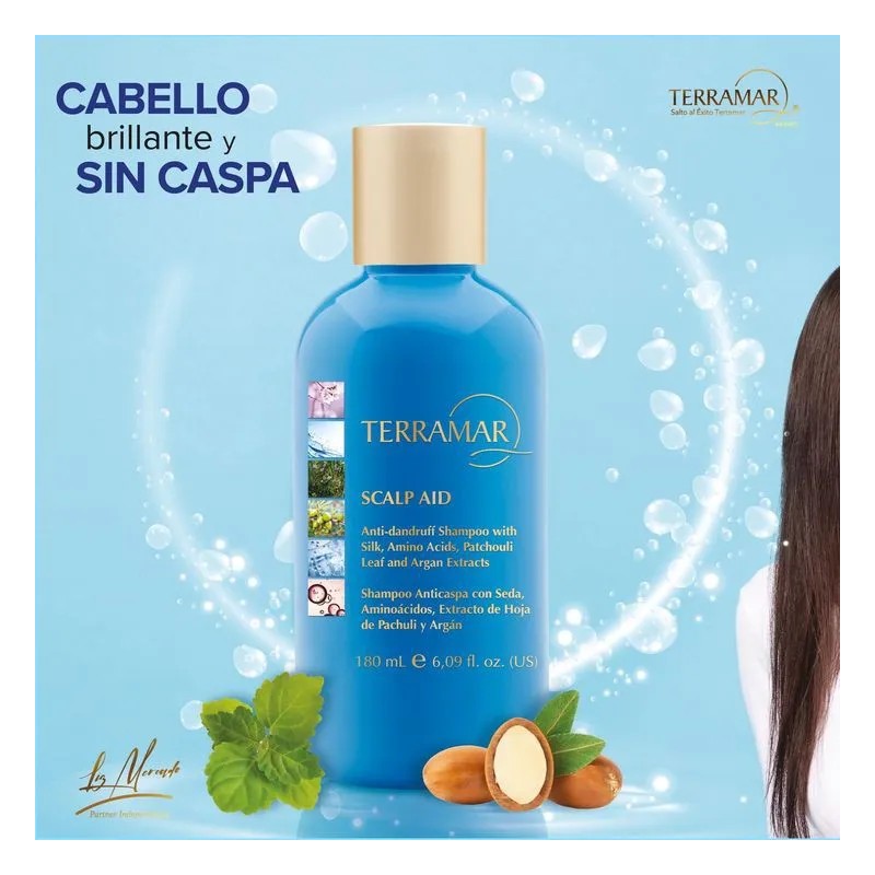 Shampoo Terramar Anti Caspa Y Exfoliante Capilar
