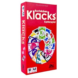 Alster- und ElbHarmonie Buchstaben Klacks – ABC Kartenspiel für Kinder ab 4 Jahren | Lernspiel mit Tieren & Buchstaben | Alphabet spielerisch Lernen | 148 Karten I 2-10 Spieler
