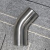 KOTVTM 2" Stainless Steel Elbow 45° Mandrel Bend Elbow -