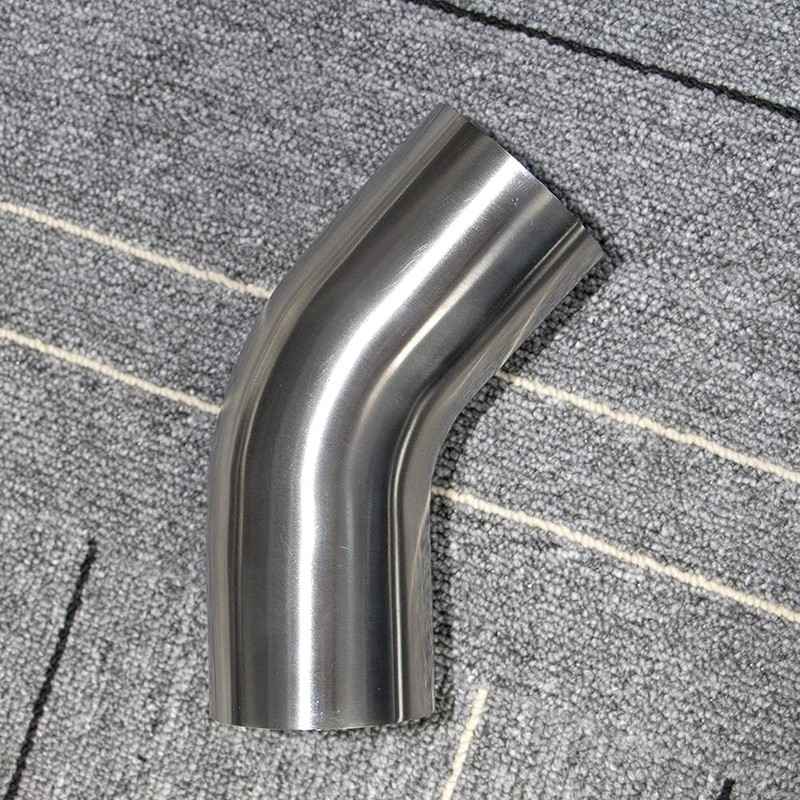 KOTVTM 2" Stainless Steel Elbow 45° Mandrel Bend Elbow -