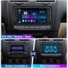 ESSGOO 7" Android14 For VW Volkswagen Jetta Passat Car Stereo