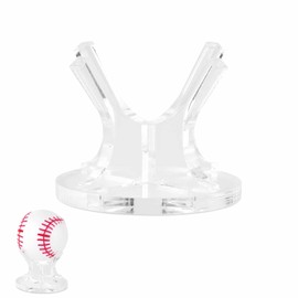 Acrylic Small Ball Stand Holder, Ball Display Holder Acrylic Ball Stand Baseball Display Stand Acrylic Baseball Holder for Baseball Golf Tennis Ball Spheres Display