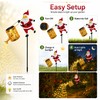 Santa Claus Solar Lantern for Outdoor Decor – IP65 LED