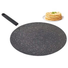 U HOME Premium Non-Stick Concave Tawa 26cm, Perfect for Roti, Dosa, Pancakes, and More | Durable and Easy-to-Clean | Compatible with Gas & Electric Stoves