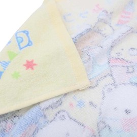 Bath Towel Pile Dye Print