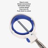 Golf Ball Retriever Telescopic Ball Picker Stainless Steel 8 Sections