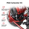 XIKOBY PE22 Carburetor Carb Throttle Assembly Main Jets Kit Compatible