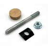 Stair Handrail Bolt Kit - Includes Rail Bolts (3 1/2"