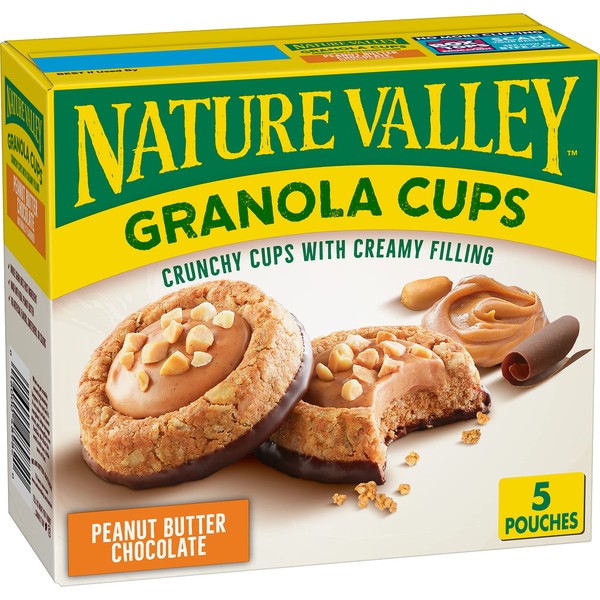 Nature Valley Peak Edition - Tazas de granola, mantequilla de cacahuete