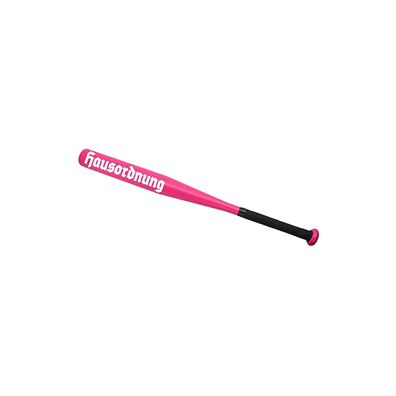 Spaß Kostet Pink Baseball Bat House Rules White