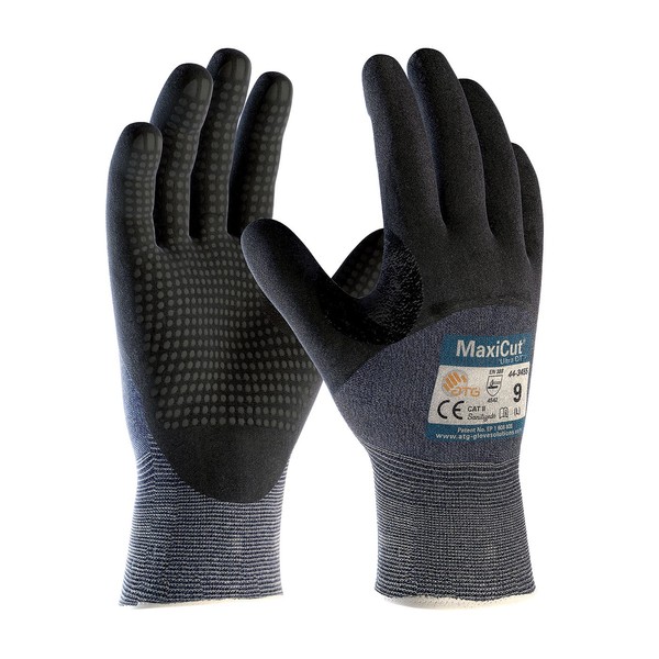 ATG 44-3455/XL Maxicut Ultra Dt Blue Eng Yarn, 3/4 Dip