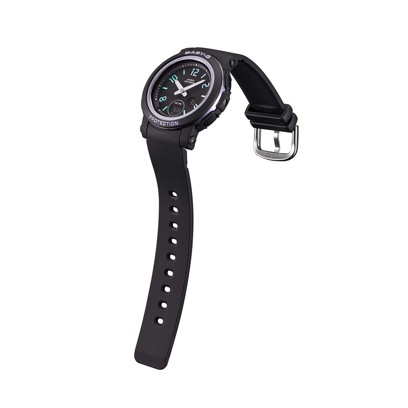 Casio BGA-290DR-1AJF Women's Watch, Baby Jee, Black, black/purple, 1 piece,