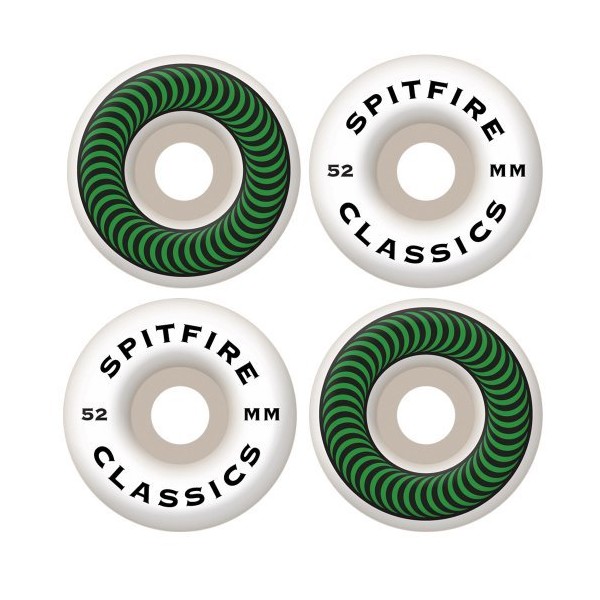 Spitfire Classic Series 52mm High Performance Skateboard Wheel (Set of