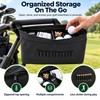 Golf Push Cart Accessory Bag for On-Course Storage – Waterproof