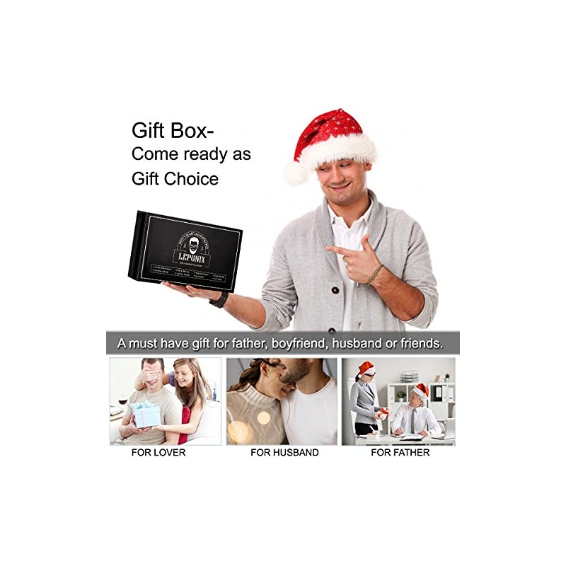 Kit de afeitado para hombres, incluye maquinilla de afeitar de