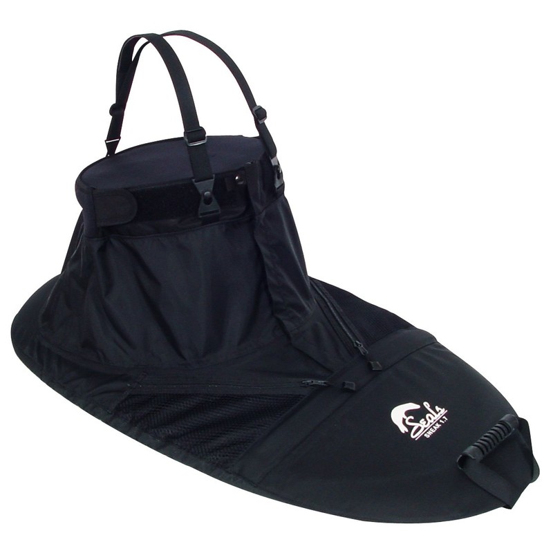 SEALS Sneak Sprayskirt, Black, 1.4